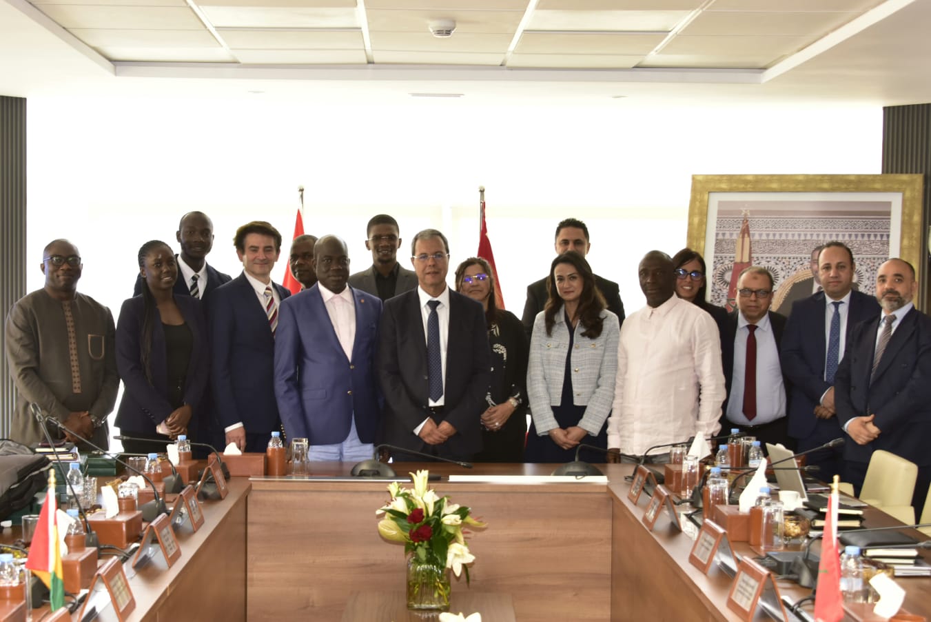 L’ANGSPE accueille une délégation de la Direction générale du portefeuille de l’Etat et des investissements privés de la Guinée